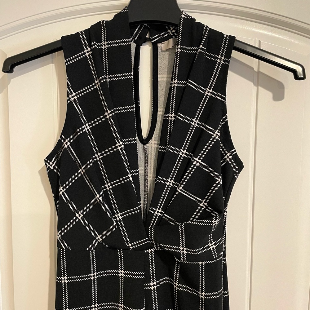 Black and White Jumpsuit